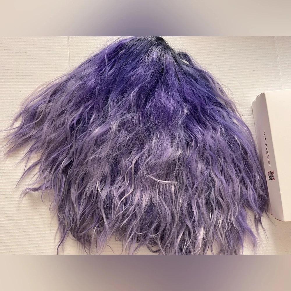 Lavender ombré colored Uniwigs